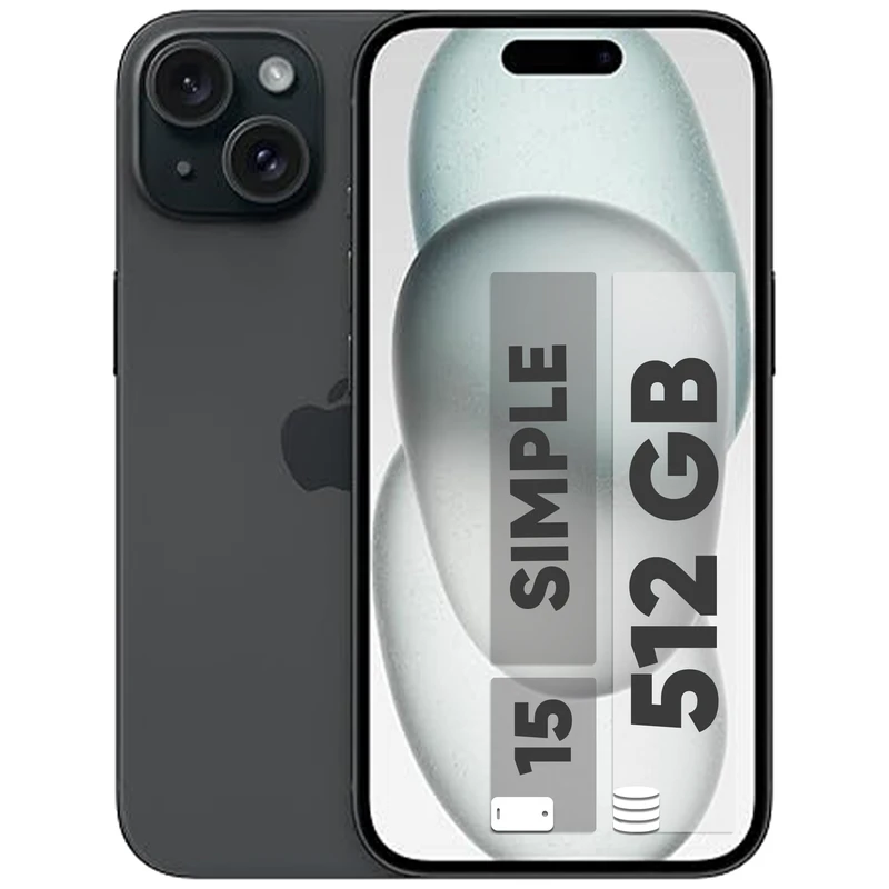 گوشی موبایل اپل مدل iPhone 15 تک سیم‌ کارت ظرفیت 512 گیگابایت و رم 8 گیگابایت - رجیستر شده